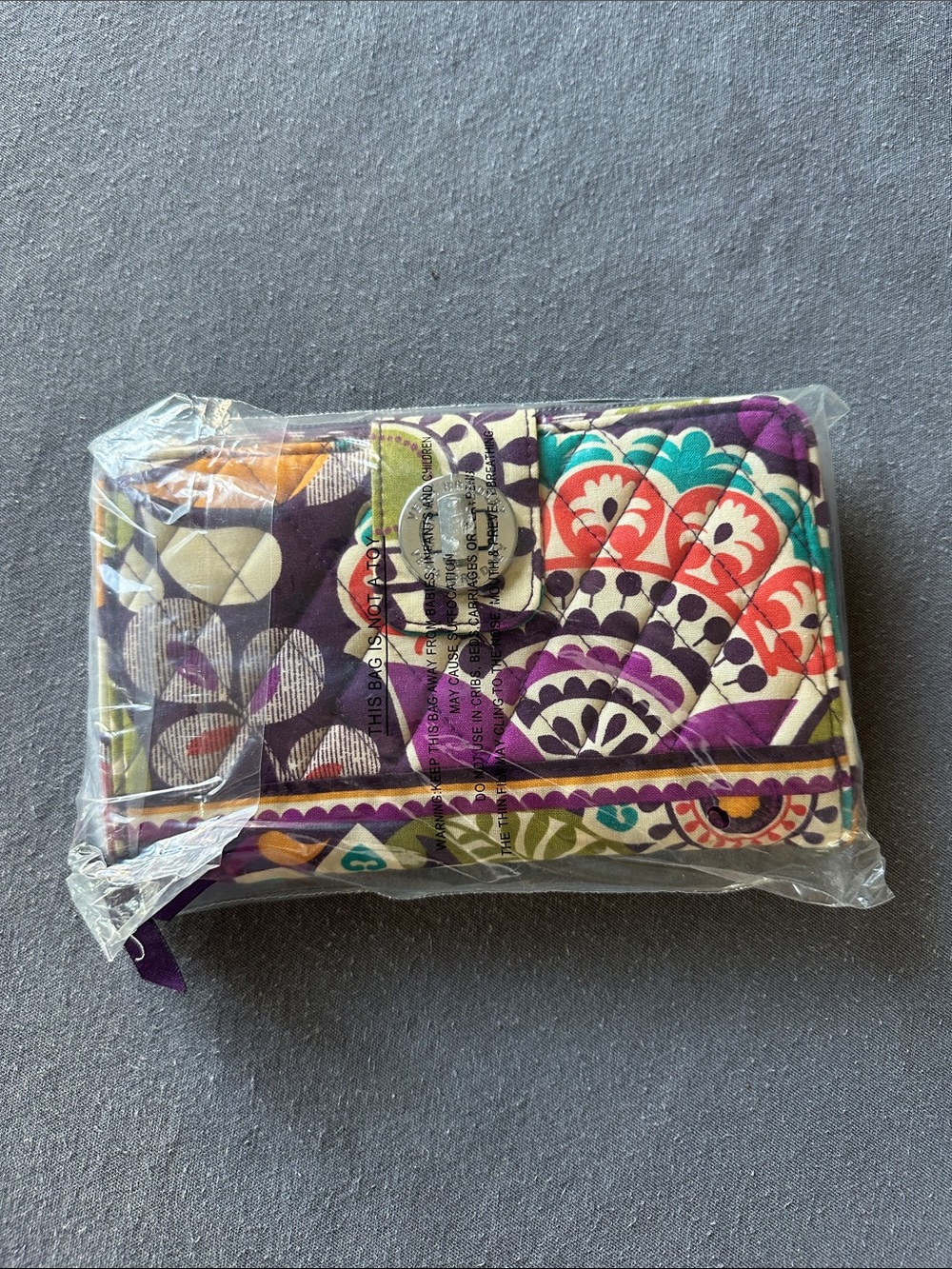 Vera Bradley Multicolor Floral Quilted Wallet